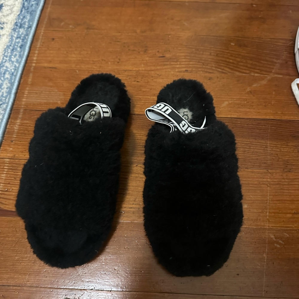 UGG black slippers